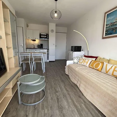 Appt 2 Pieces, 4 Pers, Terrasse, Piscine, Parking, Proche - - Fr-1-229-859 Apartment Gruissan