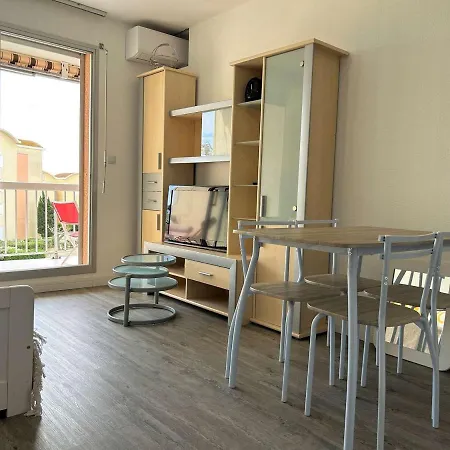 Appt 2 Pieces, 4 Pers, Terrasse, Piscine, Parking, Proche - - Fr-1-229-859 Apartment